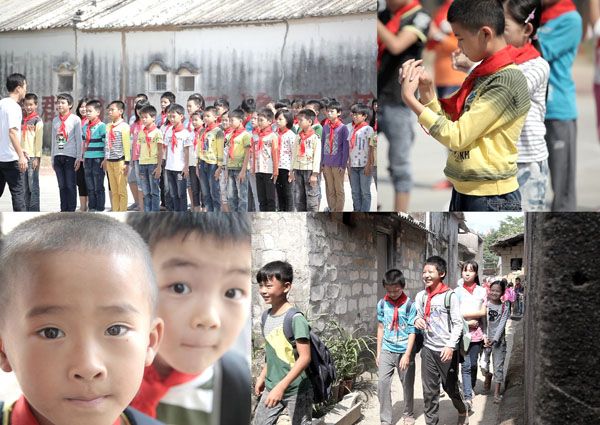 [2015普宁站项目]君泰“一分爱心”志愿者探访慰问普宁贫困小学